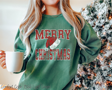 Load image into Gallery viewer, Distressed Merry Christmas Hat #BS7559
