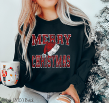 Load image into Gallery viewer, Distressed Merry Christmas Hat #BS7559
