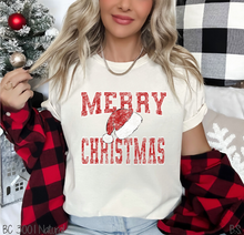 Load image into Gallery viewer, Distressed Merry Christmas Hat #BS7559
