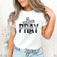 Load image into Gallery viewer, Distressed Pray Cross Distressed #BS5637
