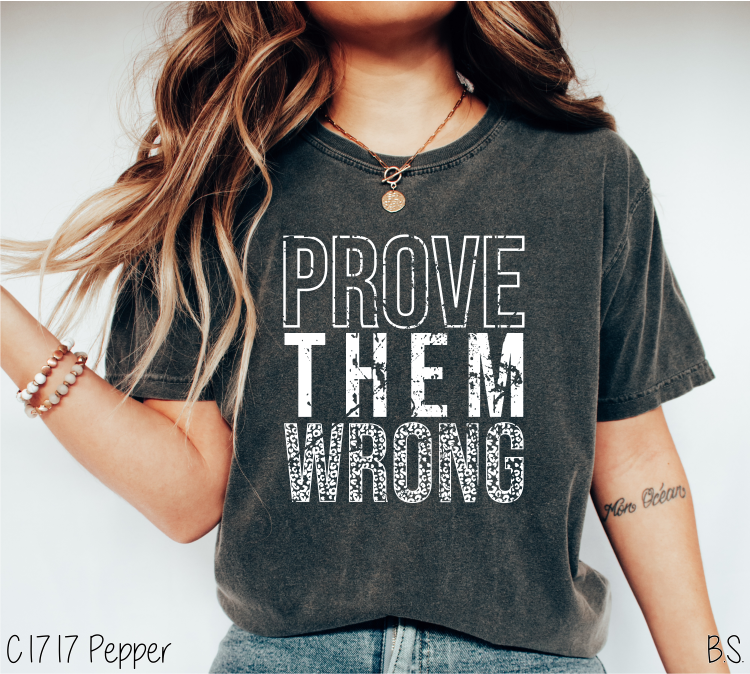 Distressed Prove Them Wrong Leopard #BS5933