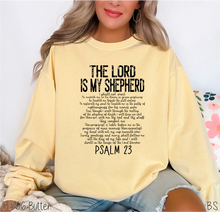 Load image into Gallery viewer, Distressed The Lord Is My Shepherd #BS6537
