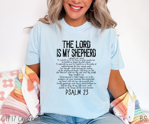 Distressed The Lord Is My Shepherd #BS6537