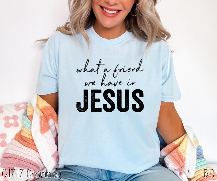 Distressed What A Friend We Have In Jesus #BS3289