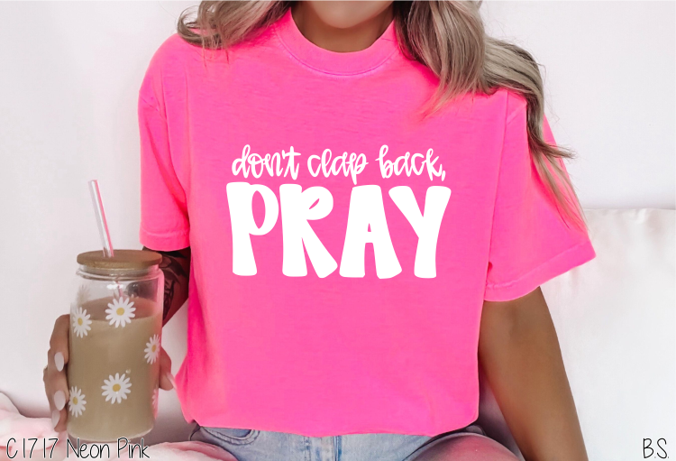 Don't Clap Back #BS8075 *5/4 PRINTS ON ORDER AND EXTRAS POSTED FOR PURCHASE BEFORE ARRIVAL