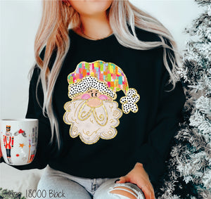 Dot Brushstroke Bright Santa #BS7505
