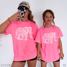 Load image into Gallery viewer, Elephant Zentangle White #A8
