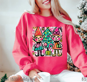 Elves Preppy With Tree #BS8535