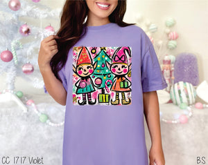 Elves Preppy With Tree #BS8535