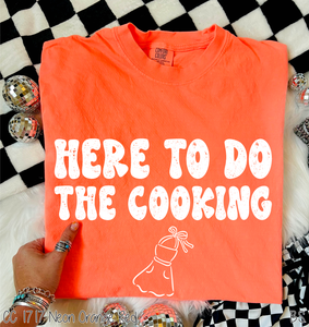 Exclusive Here To Do The Cooking #BS8601A *10/12 PRINTS ON ORDER AND EXTRAS POSTED FOR PURCHASE BEFORE ARRIVAL