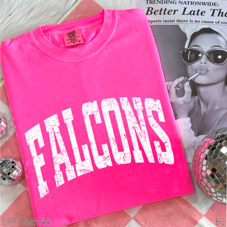 Falcons Distressed Arch #BS8585 *10/5 PRINTS ON ORDER AND EXTRAS POSTED FOR PURCHASE BEFORE ARRIVAL