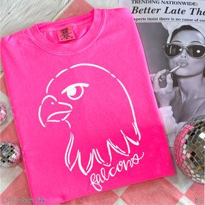 Falcons Doodle Mascot #BS8269 *PREORDER CLOSING SUNDAY 6/29 @ MIDNIGHT CST