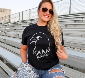 Falcons Doodle Mascot #BS8269 *PREORDER CLOSING SUNDAY 6/29 @ MIDNIGHT CST