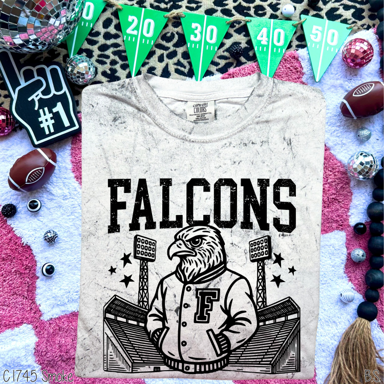 Falcons Letterman Mascot #BS8452 *PREORDER CLOSING SUNDAY 8/31 @ MIDNIGHT CST