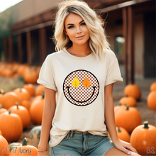 Load image into Gallery viewer, Fall Checkered Leaf Smile #BS7171
