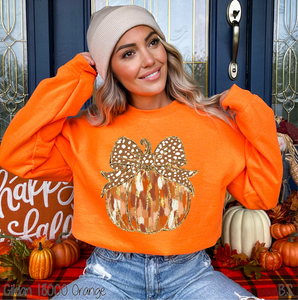 Fall Coquette Pumpkin #BS8321