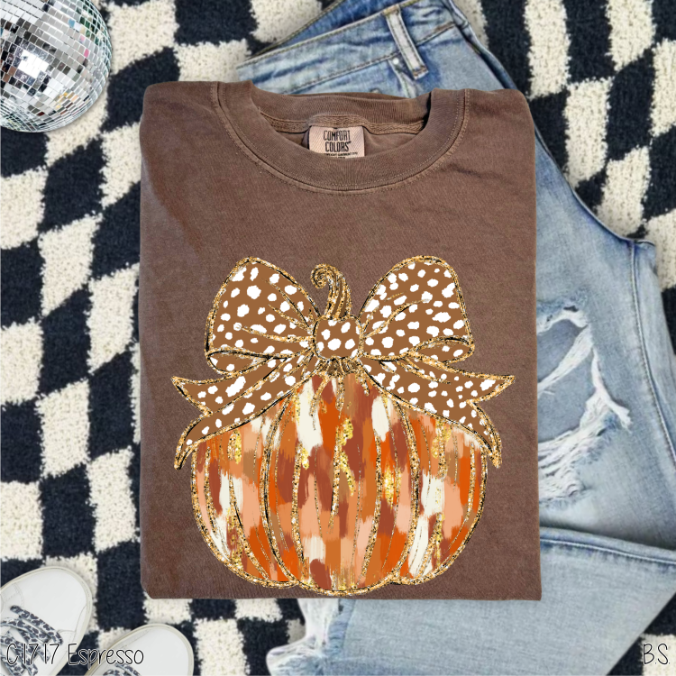 Fall Coquette Pumpkin #BS8321