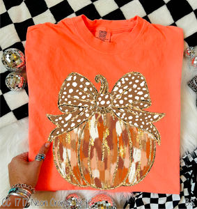 Fall Coquette Pumpkin #BS8321