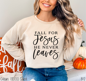 Fall For Jesus Stacked #BS7177