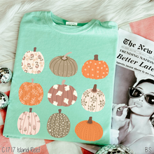 Load image into Gallery viewer, Fall Floral Pattern Pumpkin Collage #BS8342
