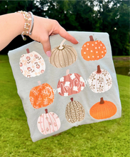 Load image into Gallery viewer, Fall Floral Pattern Pumpkin Collage #BS8342
