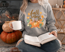 Load image into Gallery viewer, Fall Vibes Bow Pumpkin With Leaves #BS7143
