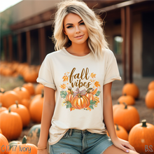 Load image into Gallery viewer, Fall Vibes Bow Pumpkin With Leaves #BS7143
