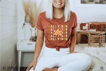 Load image into Gallery viewer, Fall Vibes Stacked With Leaf #BS5770
