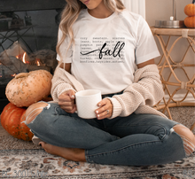 Load image into Gallery viewer, Fall Words Typography #BS7161
