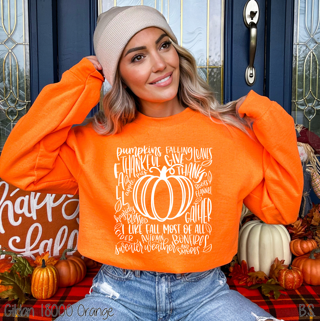 Fall Pumpkin Typo #BS30