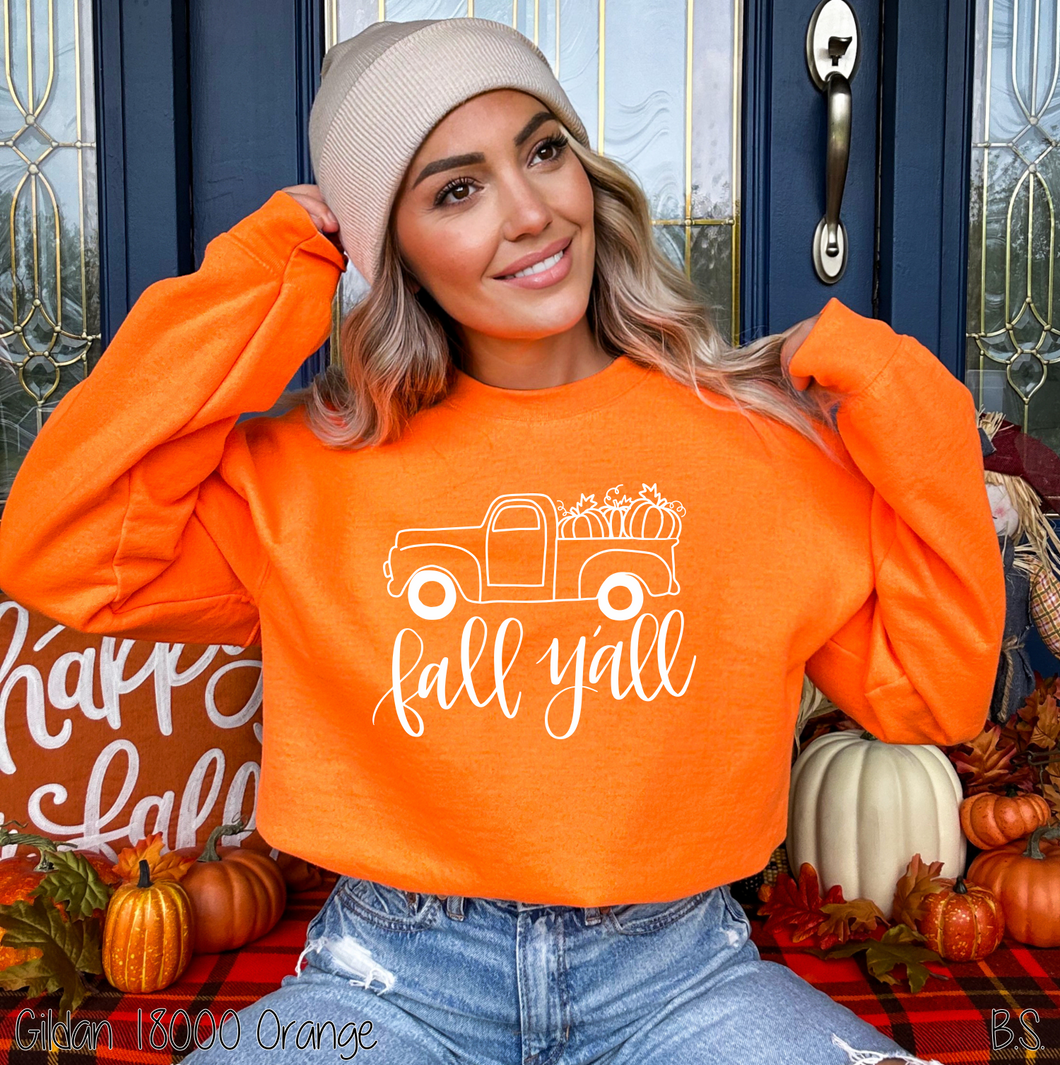 Fall Y'all One Color Truck #BS15
