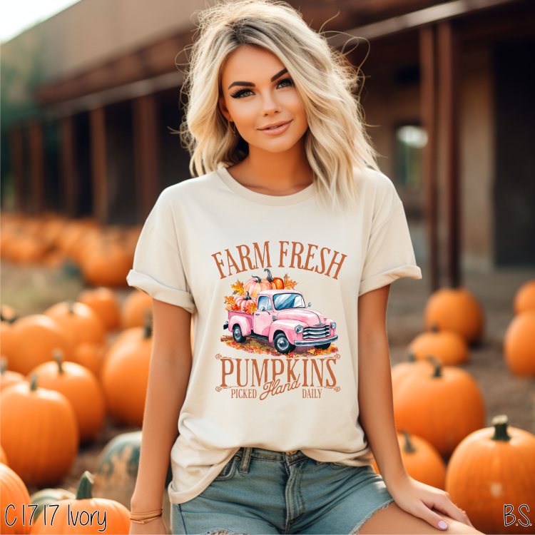 Farm Fresh Pumpkin Truck #BS7245
