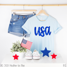 Load image into Gallery viewer, Faux Bling Blue USA #BS6917
