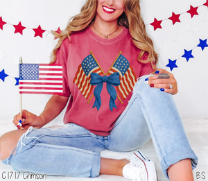 Faux Embroidery Flag #BS8073 *5/4 PRINTS ON ORDER AND EXTRAS POSTED FOR PURCHASE BEFORE ARRIVAL