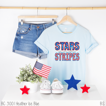 Load image into Gallery viewer, Faux Embroidery Stars And Stripes #BS6706
