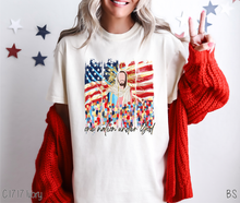 Load image into Gallery viewer, Faux Glitter One Nation Under God #BS8169

