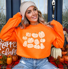 Load image into Gallery viewer, Faux Glitter White Pumpkin Collage #BS8407 *8/24 PRINTS ON ORDER AND EXTRAS POSTED FOR PURCHASE BEFORE ARRIVAL
