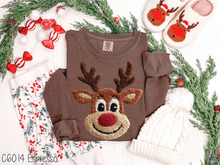 Load image into Gallery viewer, Faux Latch Hook Reindeer #BS8583A *10/12 PRINTS ON ORDER AND EXTRAS POSTED FOR PURCHASE BEFORE ARRIVAL
