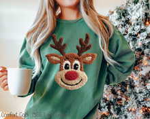 Load image into Gallery viewer, Faux Latch Hook Reindeer #BS8583A *10/12 PRINTS ON ORDER AND EXTRAS POSTED FOR PURCHASE BEFORE ARRIVAL
