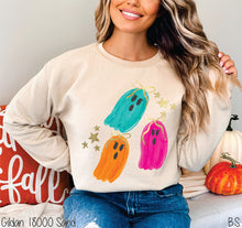 Load image into Gallery viewer, Faux Painted Glitter Ghost #BS8369
