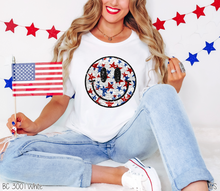 Load image into Gallery viewer, Faux Sparkle America Smile #BS6839
