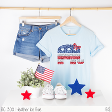 Load image into Gallery viewer, Faux Sparkle USA Elephant #BS7091
