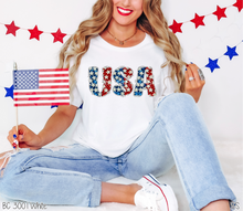 Load image into Gallery viewer, Faux Sparkly USA #BS6920
