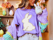 Load image into Gallery viewer, Faux Stitch Neutral Leopard Bunny #BS9004
