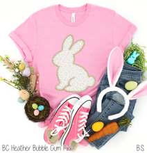 Load image into Gallery viewer, Faux Stitch Neutral Leopard Bunny #BS9004
