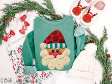 Load image into Gallery viewer, Faux Yarn Crochet Santa #BS8647
