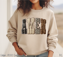 Load image into Gallery viewer, Faux Yarn Pattern Amen #BS8717
