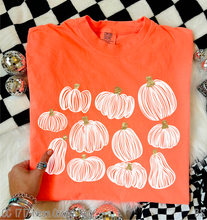 Load image into Gallery viewer, Faux Glitter White Pumpkin Collage #BS8407 *8/24 PRINTS ON ORDER AND EXTRAS POSTED FOR PURCHASE BEFORE ARRIVAL
