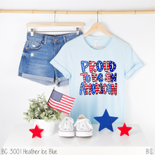 Load image into Gallery viewer, Flag Letters Proud To Be An American #BS5502
