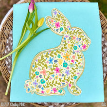 Load image into Gallery viewer, Floral Bunny #BS8975
